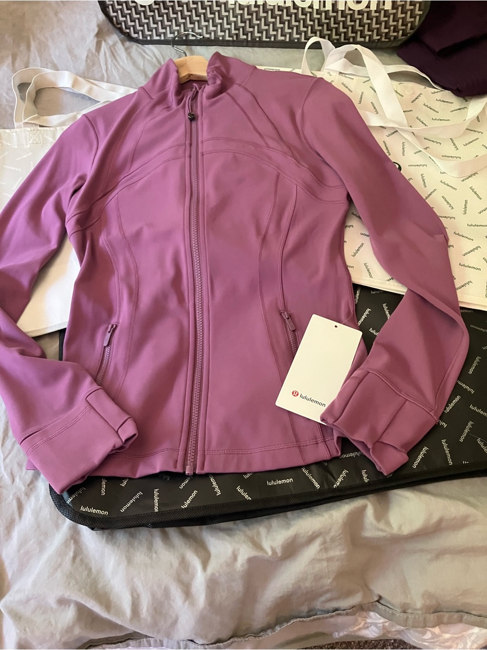 NWT Lululemon Define Jacket *Nulu, Sz 8, MYSTIC